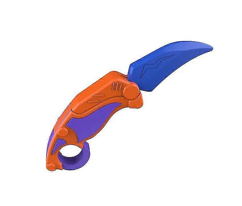 3 Printing Gravity Jump Led Flash Radish Knife Mini Model Push Card Decompression Toy Student Prize Kid Gift