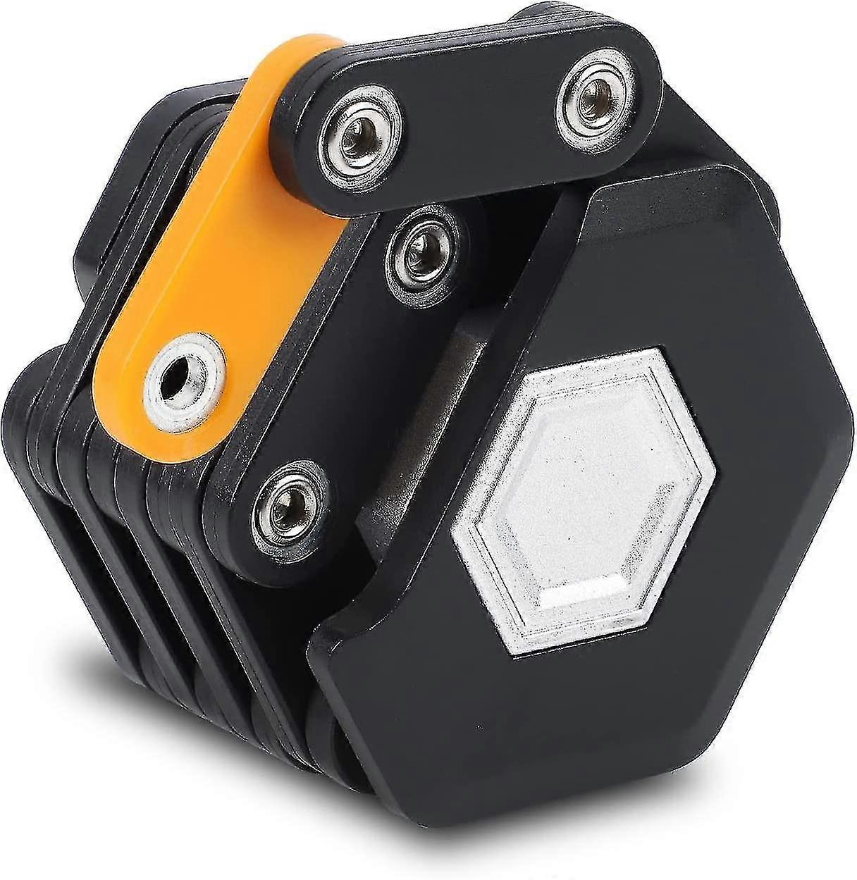 Bicycle Lock Folding Lock Combination Lock High Security, 85cm Length Chain Lock Bicycle Locks Folding Lock With Bracket, Anti-theft Device Bicycle Lo