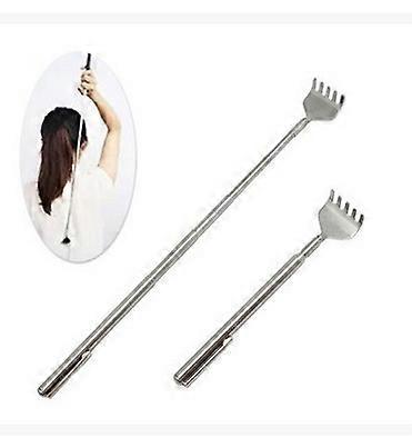 Telescopic Back Scratcher Silver