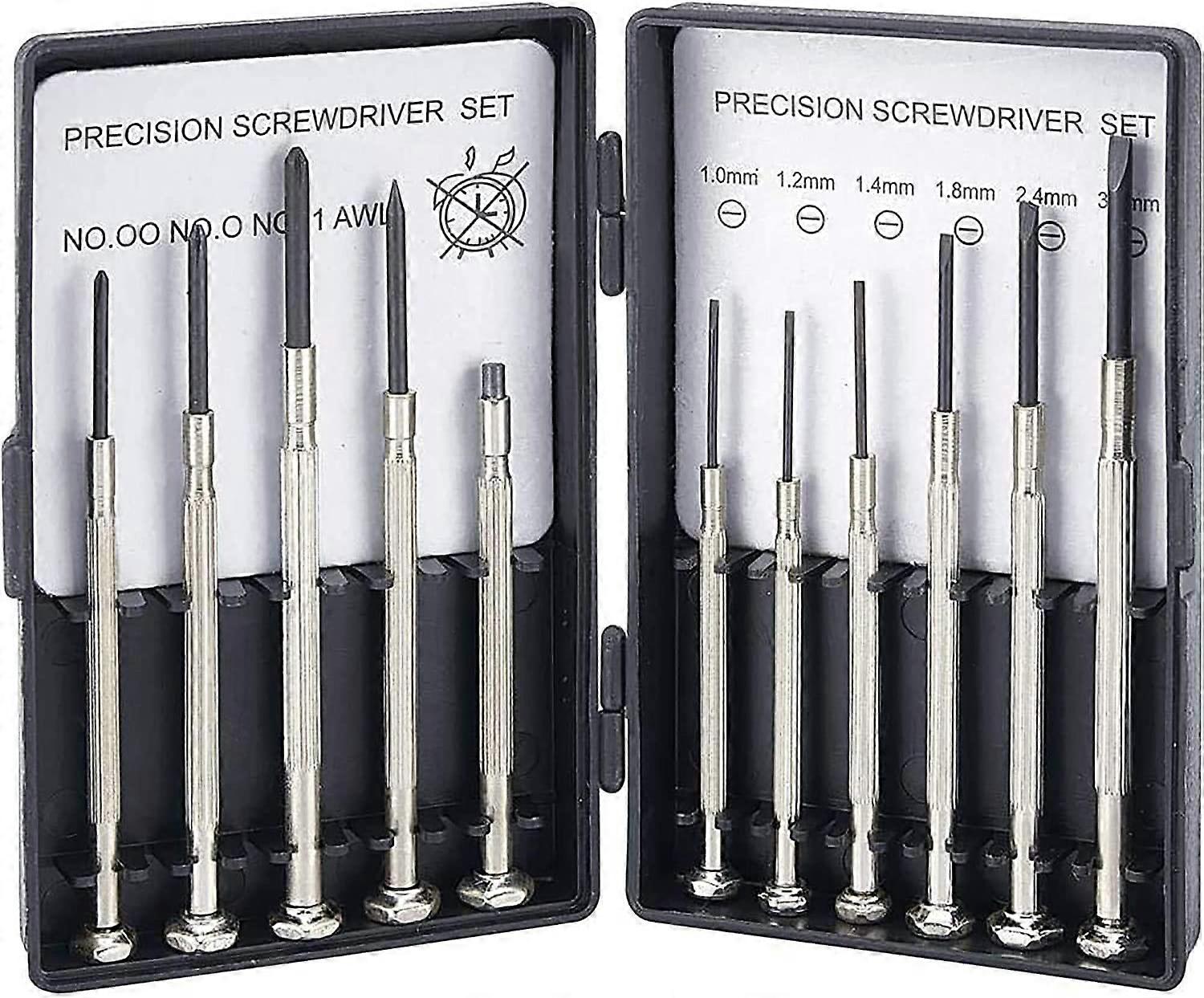 Precision Mechanical Screwdriver Set,11pcs Mini Screwdriver Set