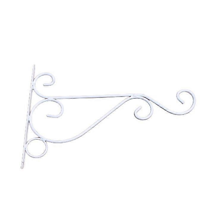 Hanging Plant Bracke,12" Iron Decorative Wall Hanger Hooks for Hanging Plants Flower Baskets Bird Feeders Wind Chimes
