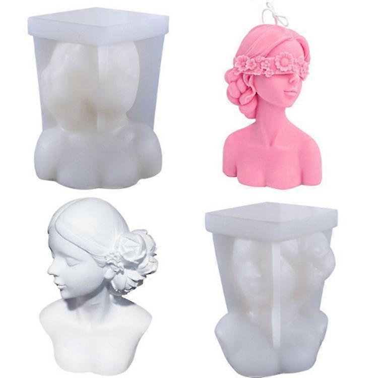 2 Pack DIY - Candle Mold - Scented Candle Silicone Mold
