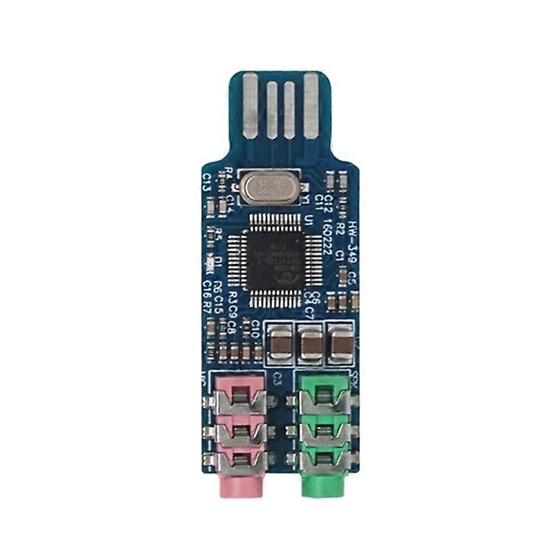 Lydkortmodul Laptop lydkort CM108 USB lydkort chip erstatning