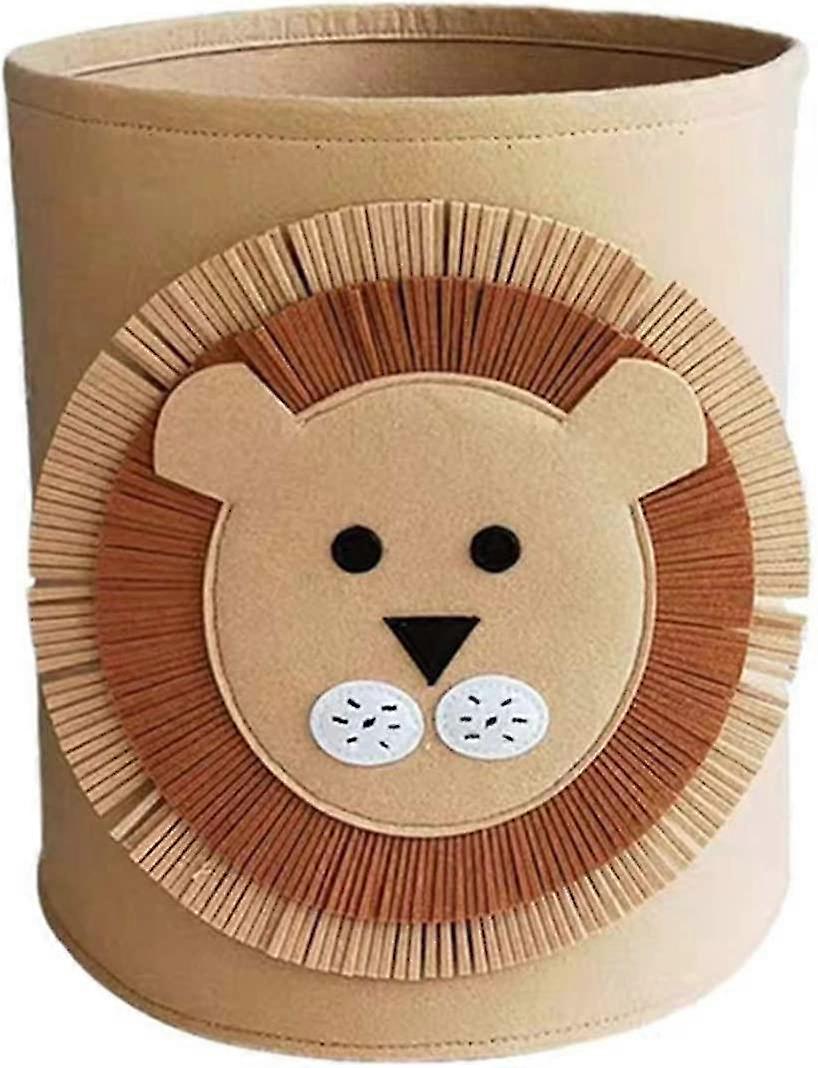 Felt Basket Toy Storage Organizer Collapsible