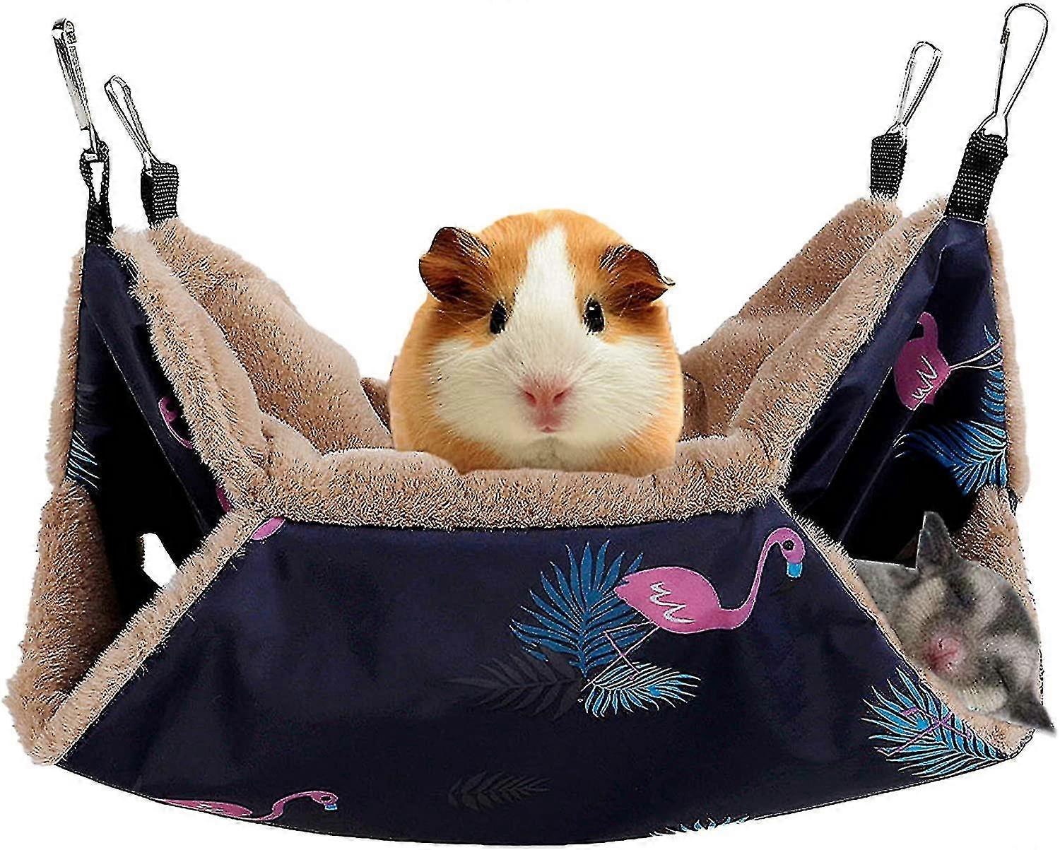 Small Pet Cage Hammock Hanging Bed For Small Animals Hammock Bedding