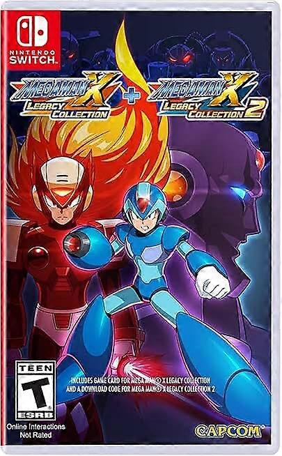 Mega Man X Legacy Collection 1 And 2 - Nintendo Switch - PAL - New & Sealed