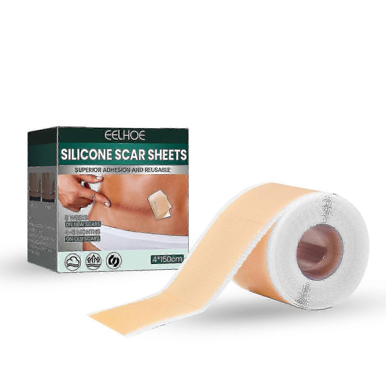 Silikon Arrplaster Graviditet Keisersnitt Arr Hudfarge Usynlig Skjønnhetsplaster Arr