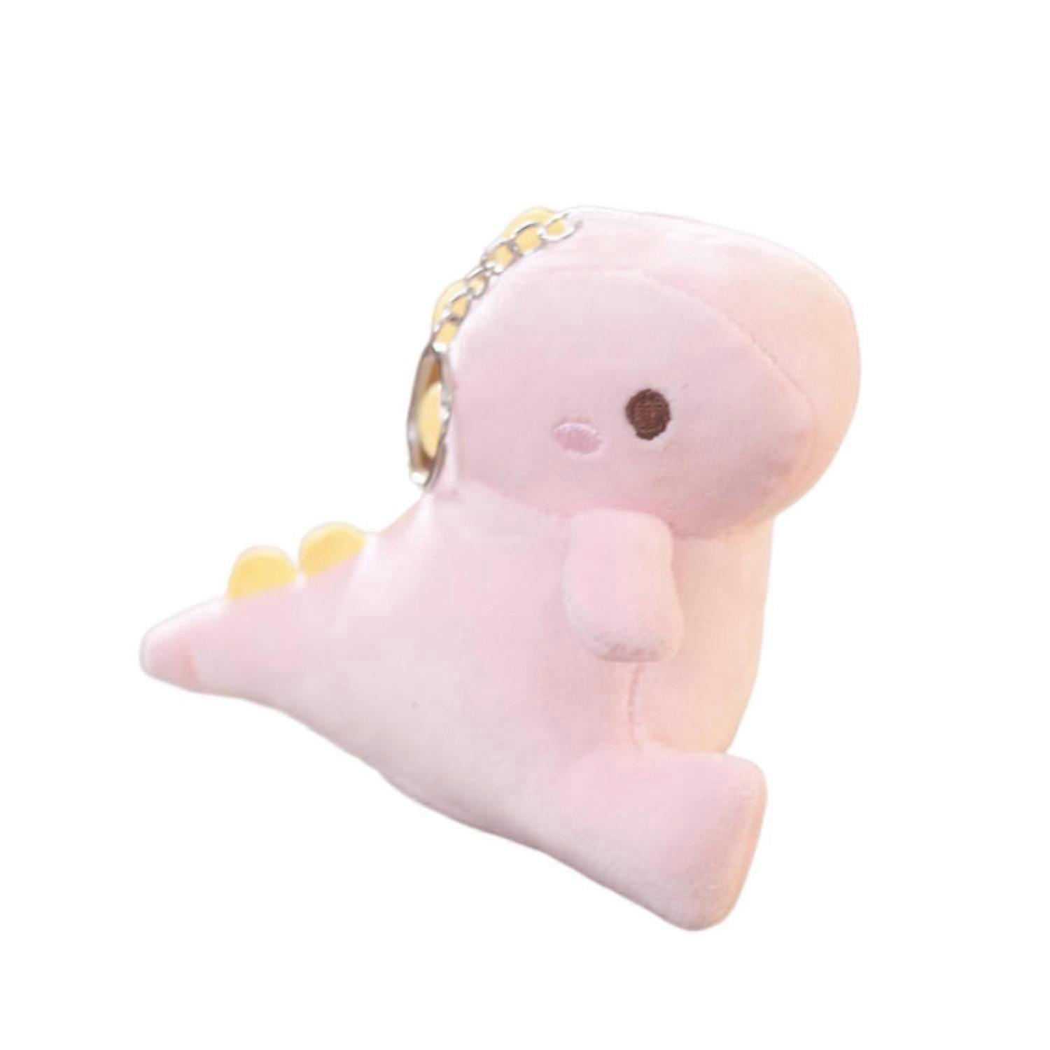 12cm Bag Plush Pendant Soft PP Cotton Filling Cartoon Dinosaur Doll Plush Toy Ornament Lovely