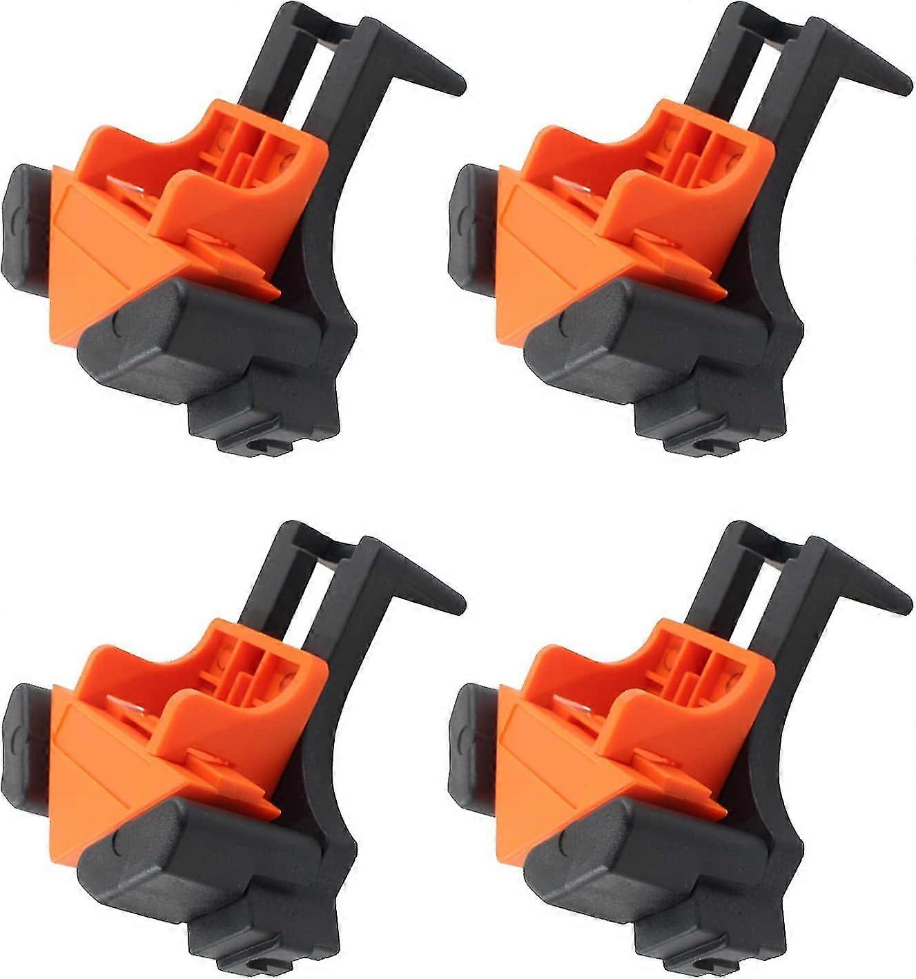 90 Degree Angle Pliers Set Of 4, Right Angle Adjustable Spring Loaded Single Handle