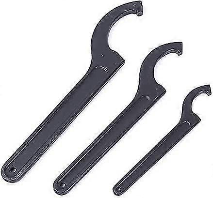 1x Adjustable Hook Spanner 45-52mm, Hook Spanners, Universal Spanner, compatible with Fixing Or Removing Round Nuts And Water Meter Covers On Machine 