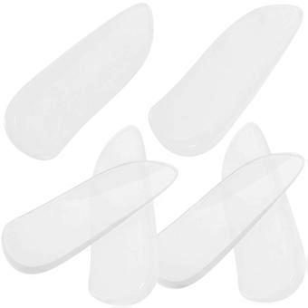Pairs of Gel Half Insoles Orthotic Heel Pads Inside Outside