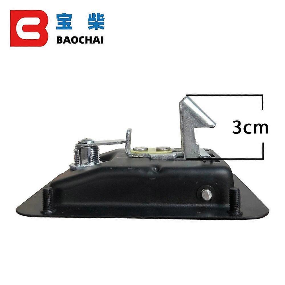 Silent Generator Set Door Iron Pannel Lock 141*109MM