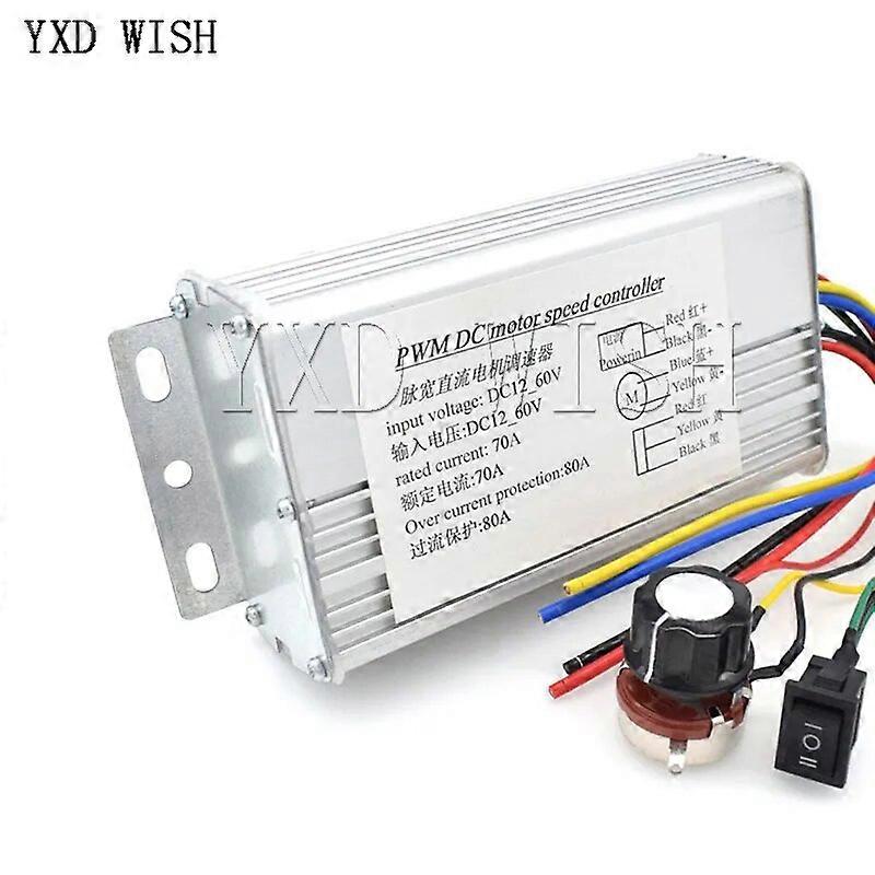 70A 100A PWM Motor Speed Controller High-Power DC Motor Reductor Regulator Forward / Reverse Switch Motor Speed Controller