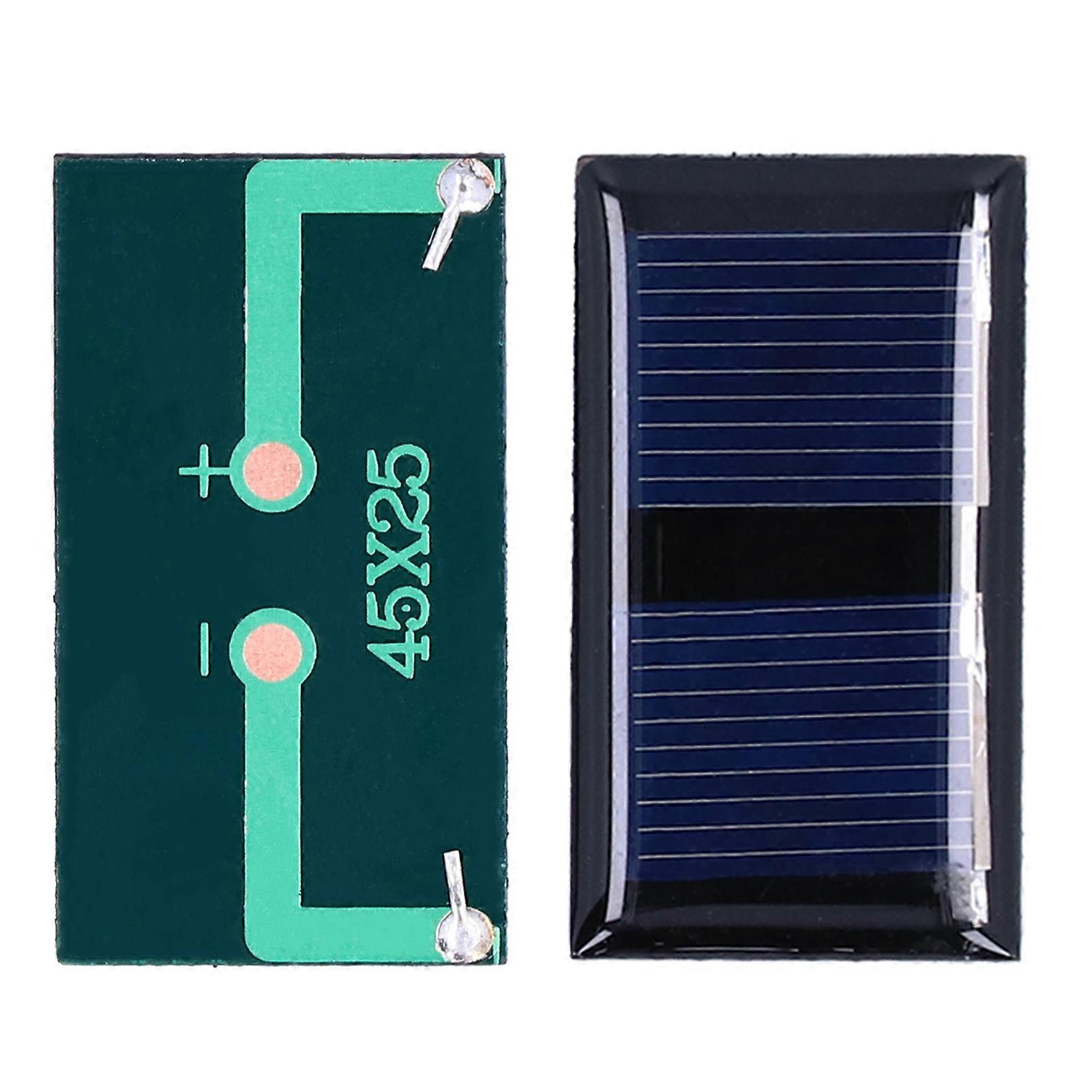 4Pcs 1V 0.15W DIY Solar Panel Mini Solar Charging Module Board for Research Projects 45x25mm