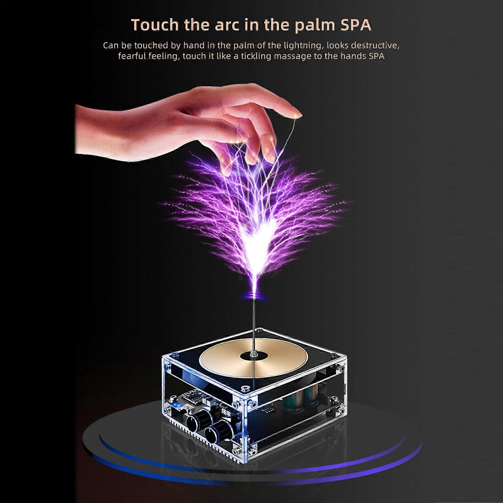 Solid State Music Tesla Coil Artificial Lightning Desktop Toy Electric Power