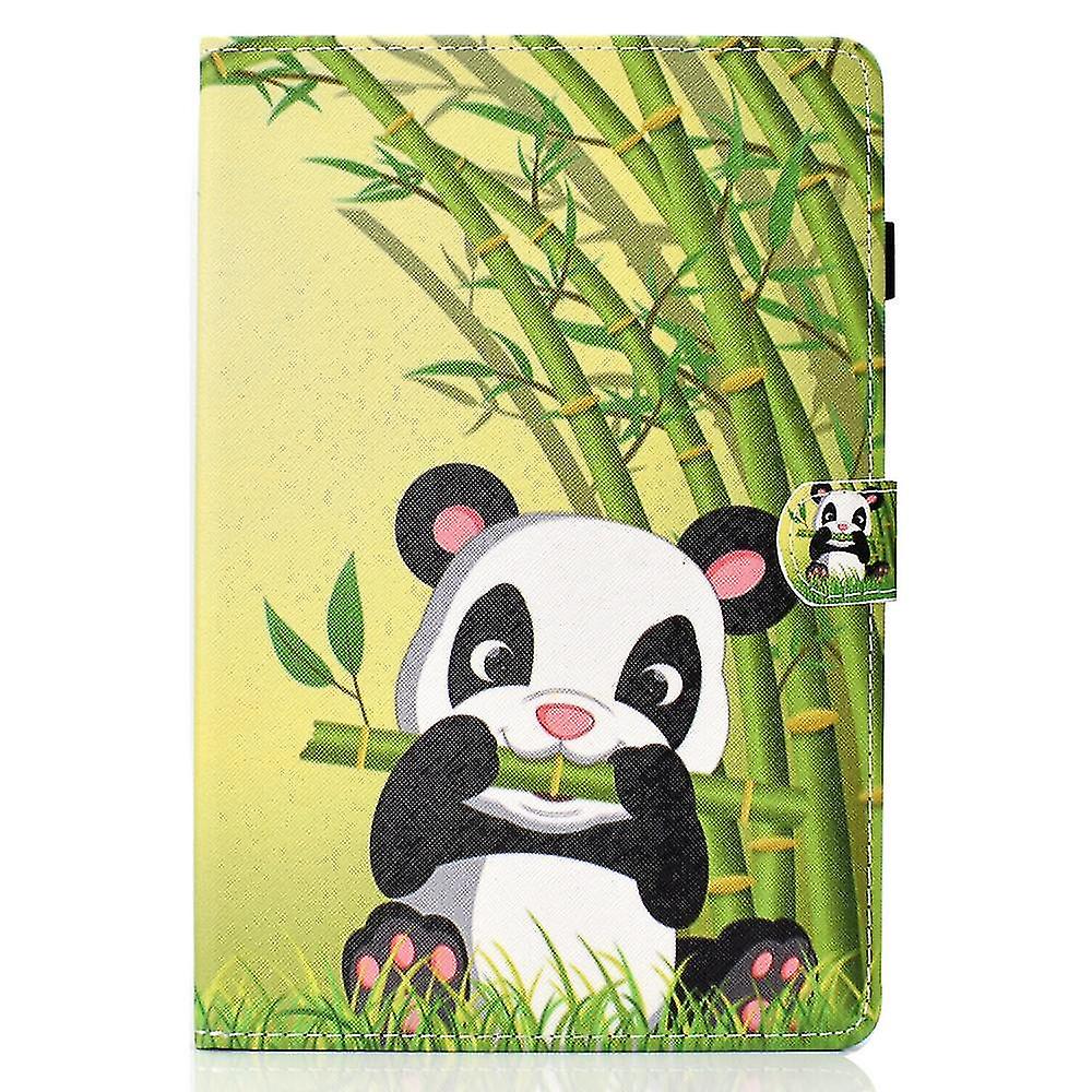 Case For Ipad 5 9.7 2017 Cover With Auto Sleep/wake Pattern Magnetic - Panda