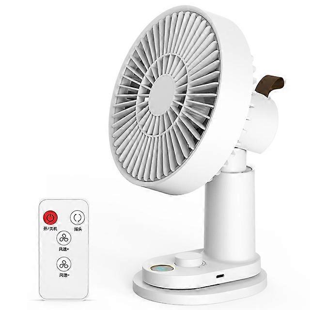 USB Rechargeable Portable Desk Fan Folding Cooling Fan Outdoor Camping Mini Floor Fan 4000mAh Home Office Silent Fan with Clip