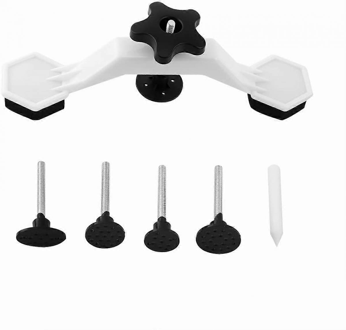 6Pcs Tools Kit Car Body Paintless Dent Repair Tools Bridge Puller & Glue Pulling Tabs