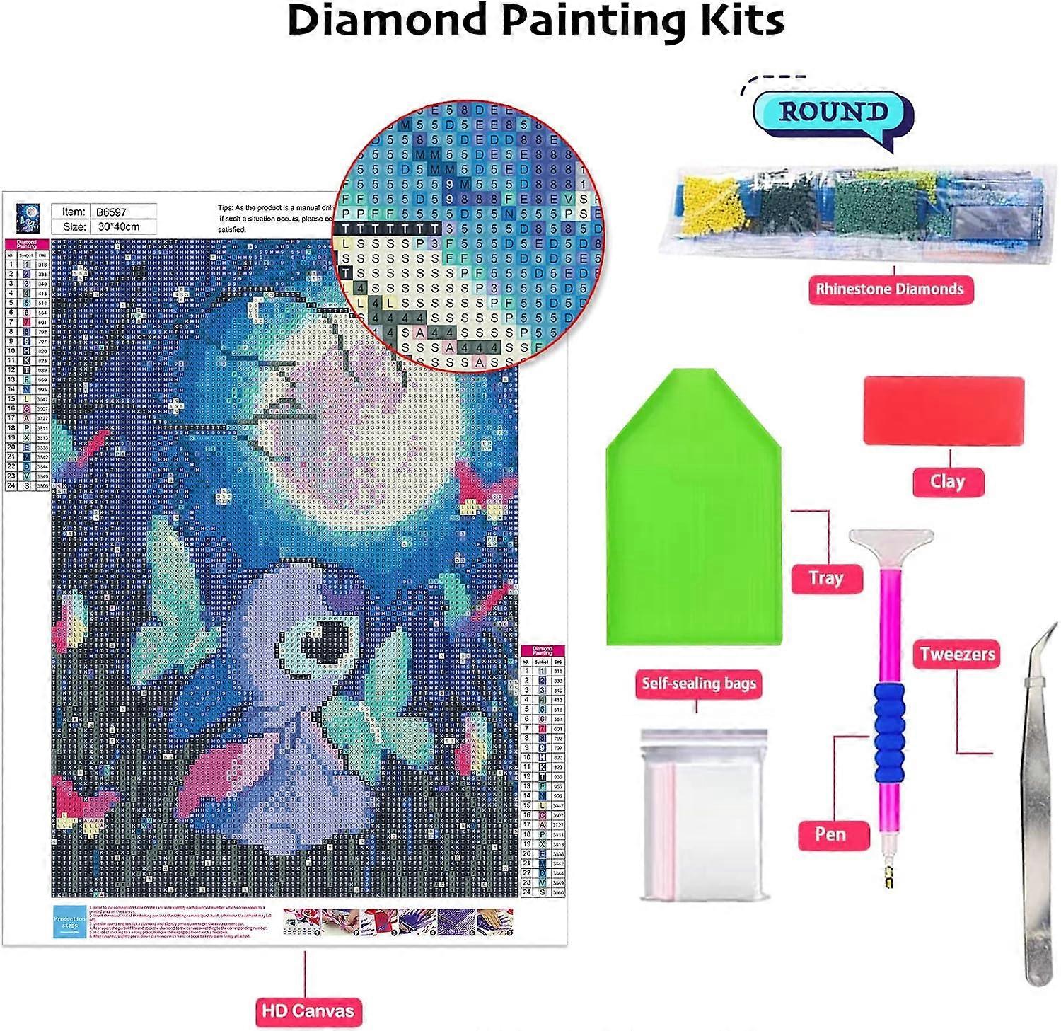 NAIMOER Kit Diamond Painting Completo 30x40 Cm Zucca Autunno - 5D Fai Da Te Per Adulti E Bambini