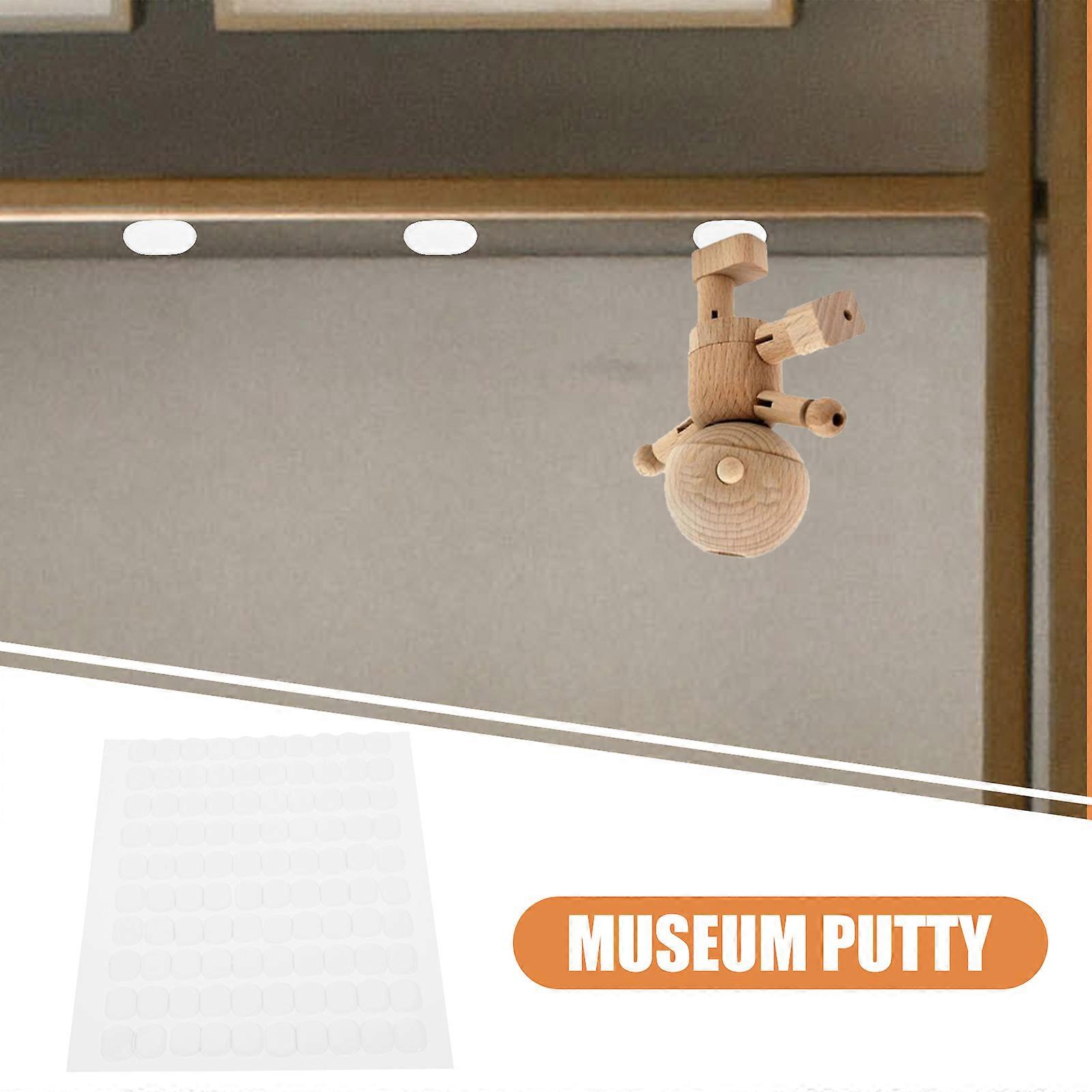 500 pcs Double Side Gel Glue Adhesive Tack Clear Removable for Wall