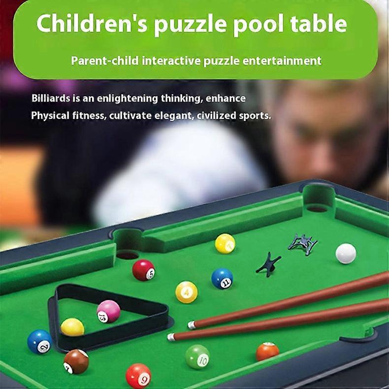 Multi-Functional Toy Pool Table  6-in-1 Game Table for Versatile Entertainment