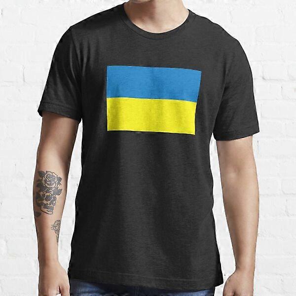 Steagul Ucrainei Tricou esențial-RK10649