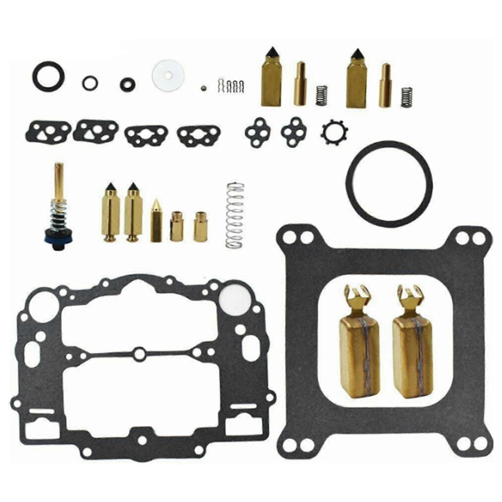 Carburetor Kit For Weber Marine W-4 Bbl Mercruiser 809064 With Floats