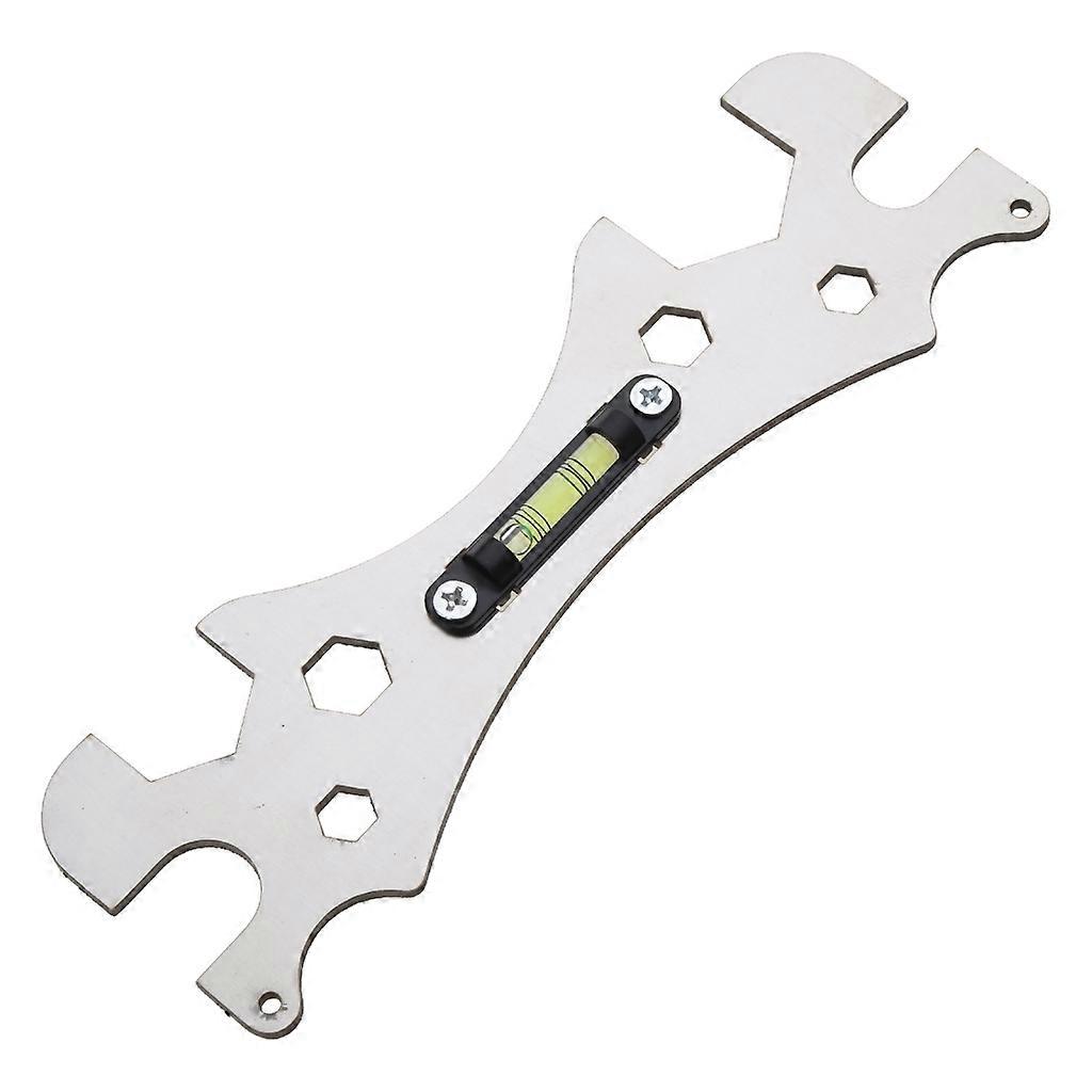 Wrench With Level Shower Faucet Ranging Ruler Multifunctional Spanner Repair