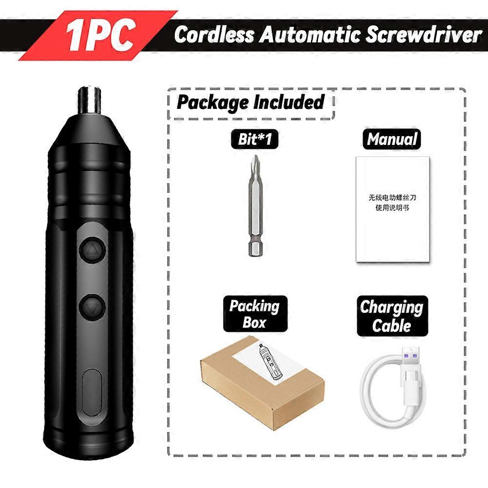 Rechargeable Cordless Automatic Screwdriver Set Mini Smart Electric Screwdriver for Home DIY Portable Power Tools Set with Bits