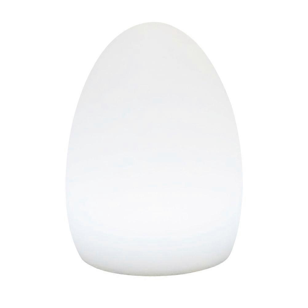 LED Colorful Egg Shaped Night Light Battery Powered Desk Lamp Table Lamp for Home Outdoor Bar - 10x15cm Without Batteries