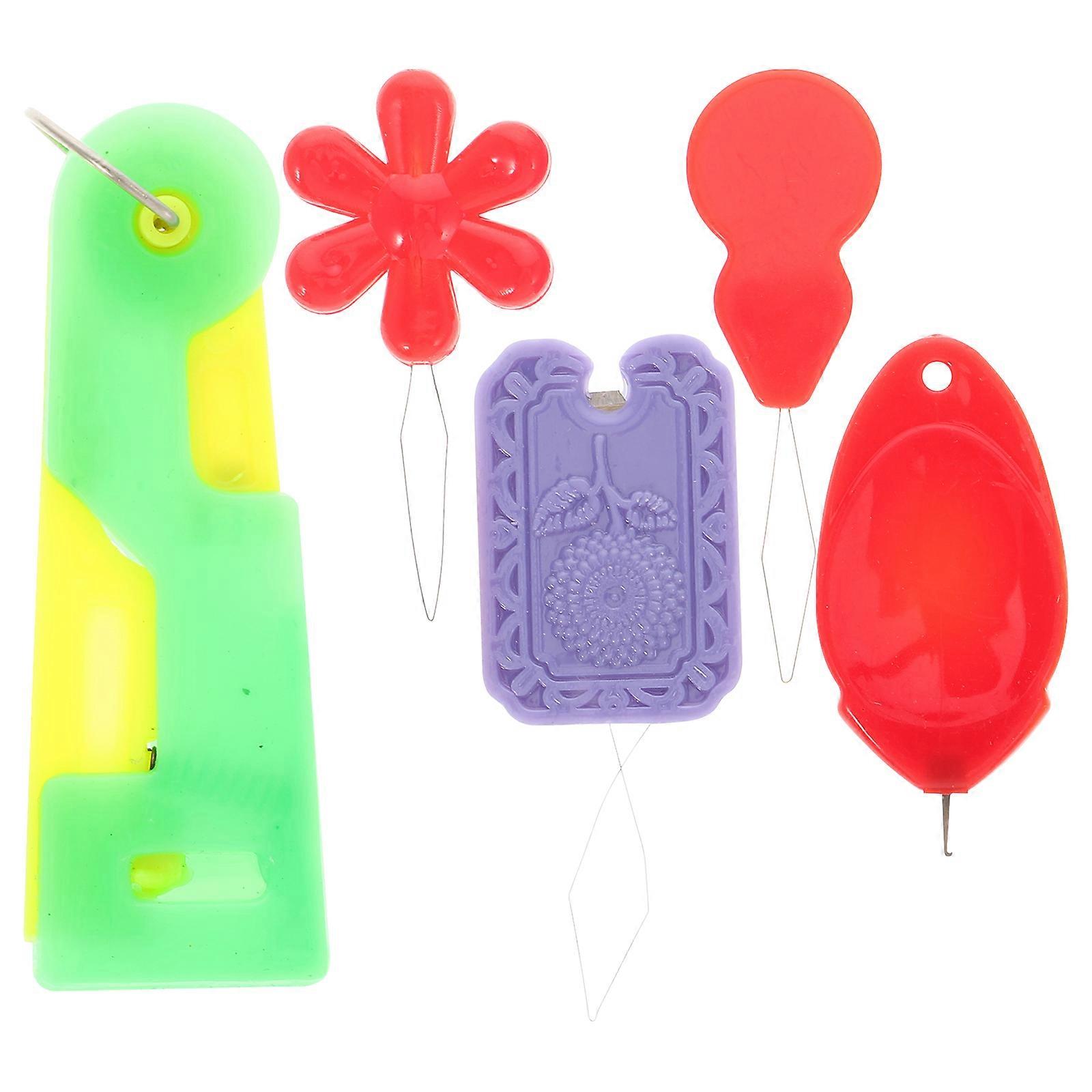 5 stks Quick Needle Threaders Stitch Insertion Tools Naald-threading Tools