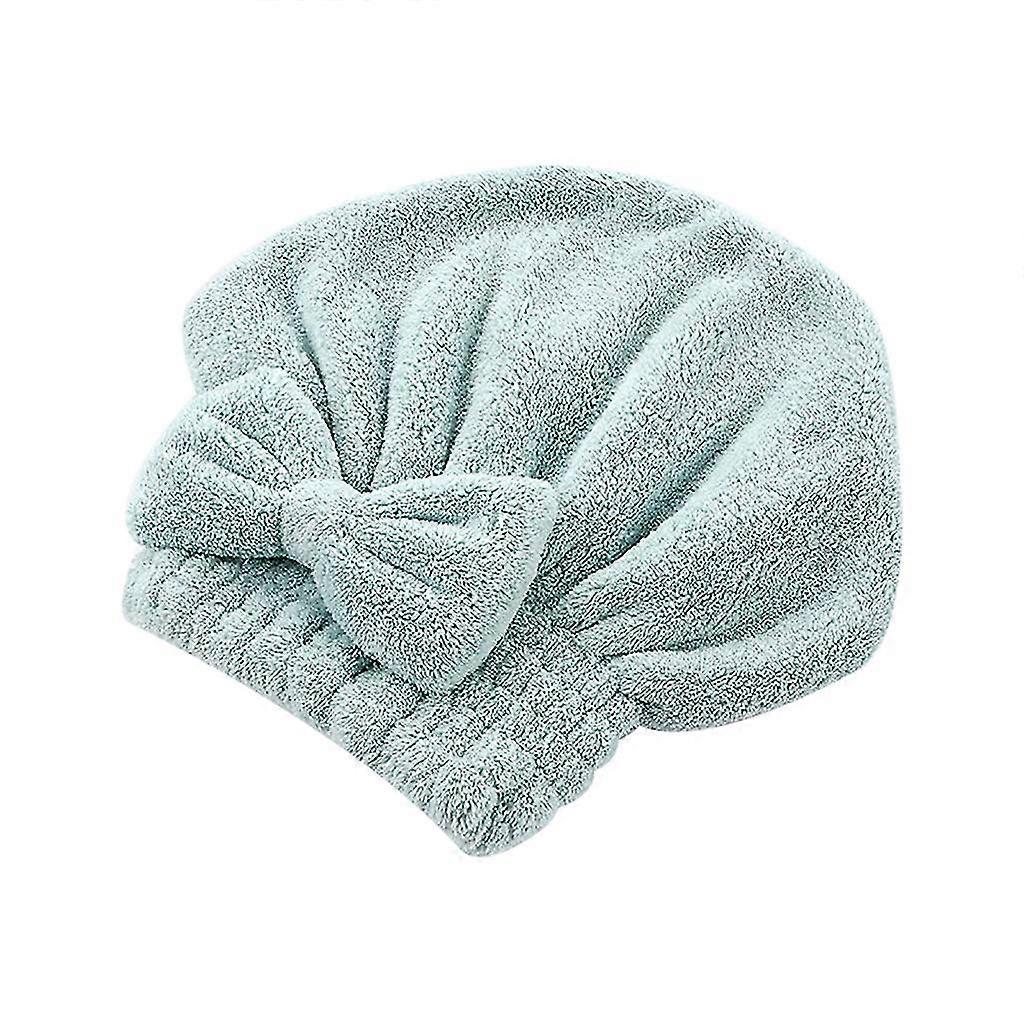 Dry hair towel absorbent shower cap