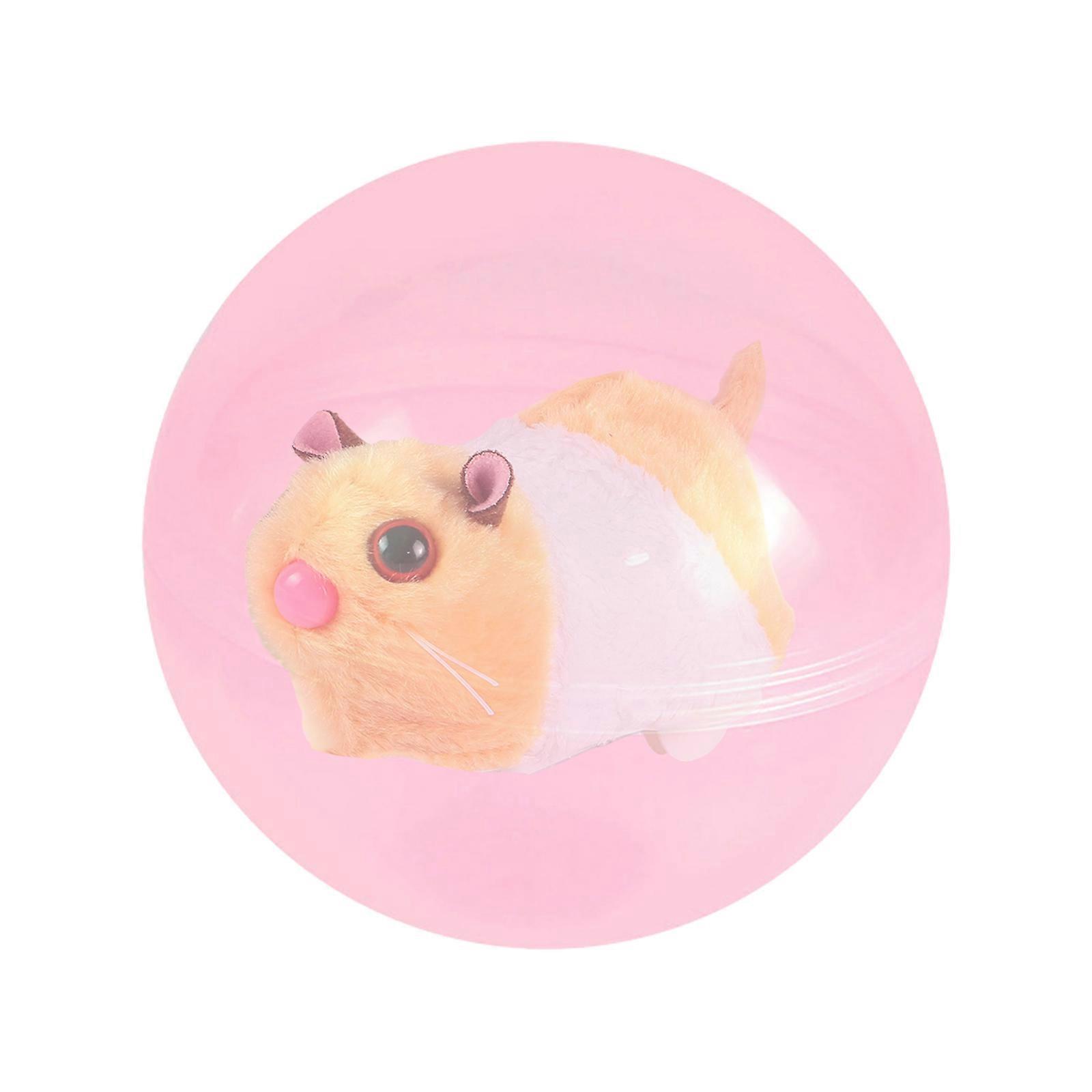 NEW Upgraded Electric Hamster Pet Toy Plush High-quality Easy To Use Motor-driven 360 Automatic Rotation Children's Crawling Toys