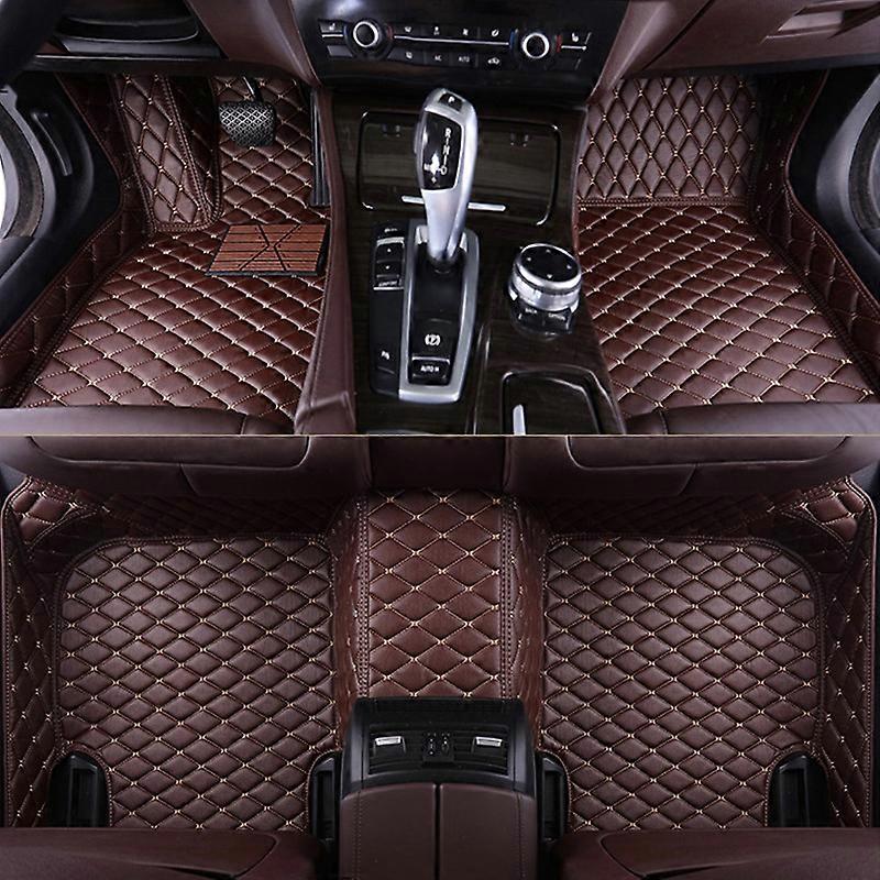 Car floor mats 99% model PU leather full coverage protection premium performance padding