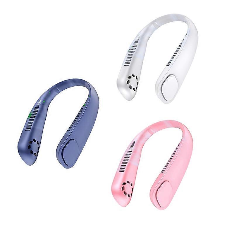 Portable Neck Fan,Hand Free Bladeless Wearable USB Rechargeable 9000Mah Sport Fan Cooler Cooling For Office Travel