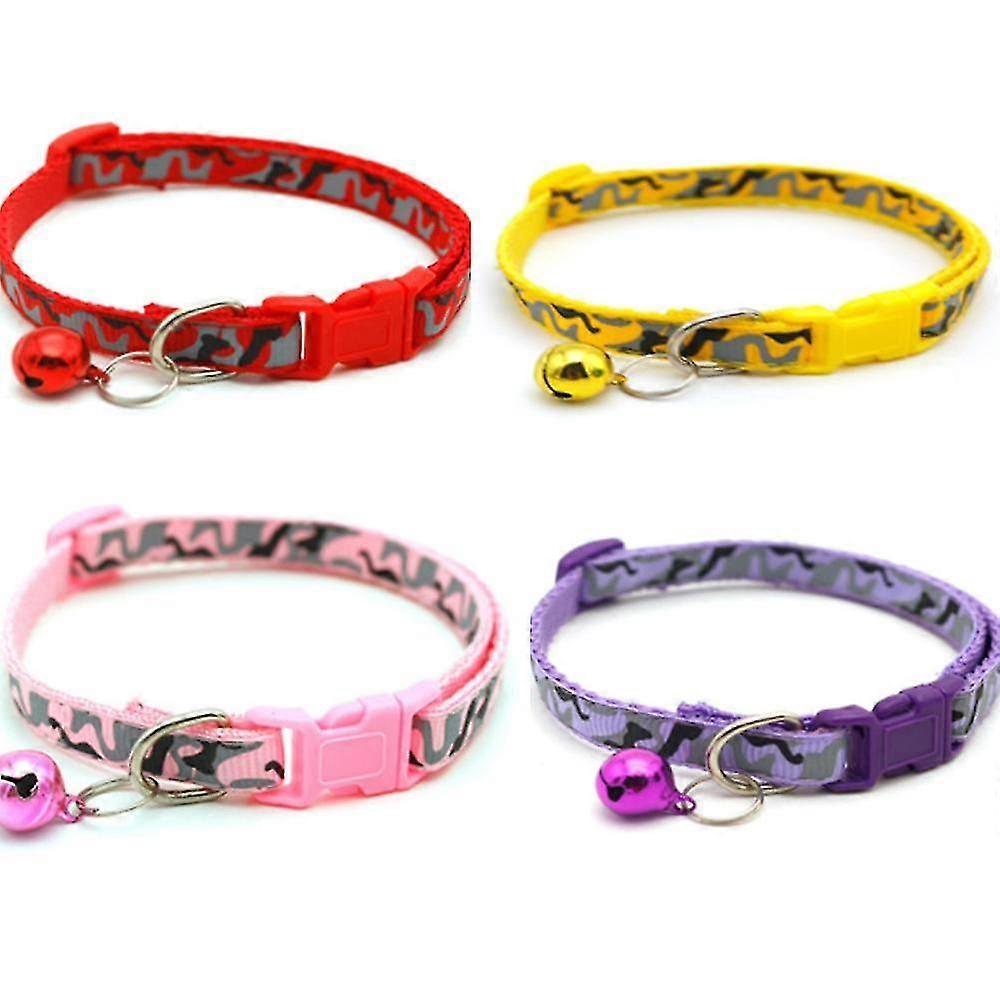 Soft Comfortable Adjustable Dog Collar With Bow For Small Medium Large Dogs
