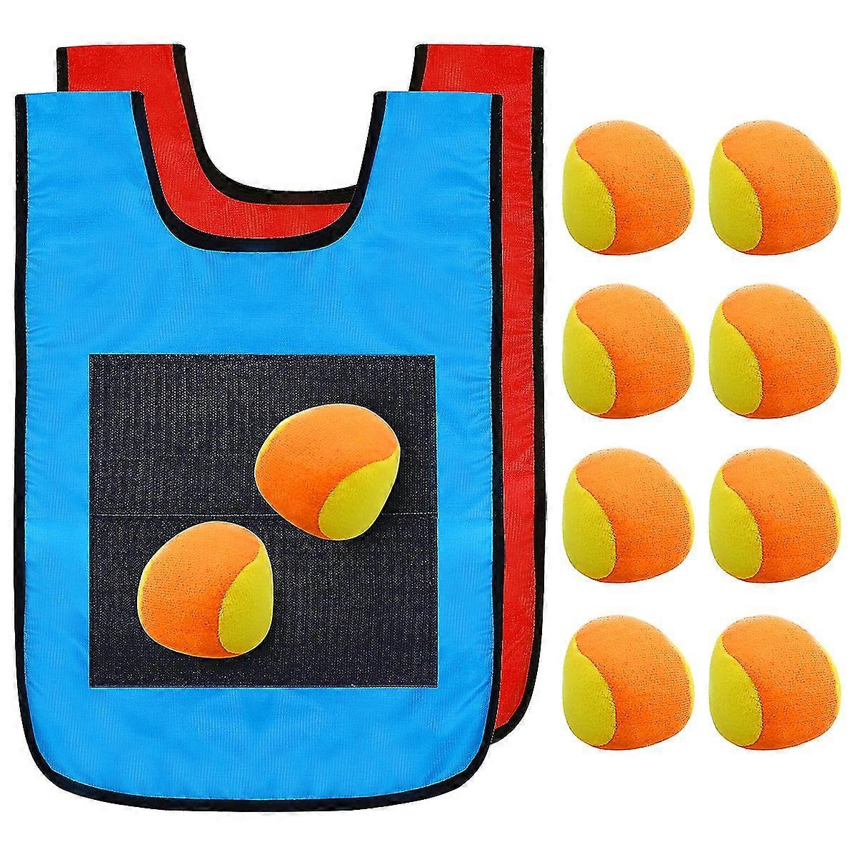 12 Pcs Dodgeball Tag Game Vest Throwing Target Game