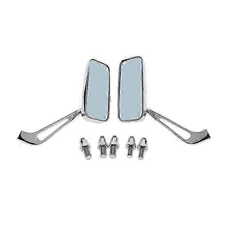 Motorcycle Rearview Mirrors Chrome 8/10mm For