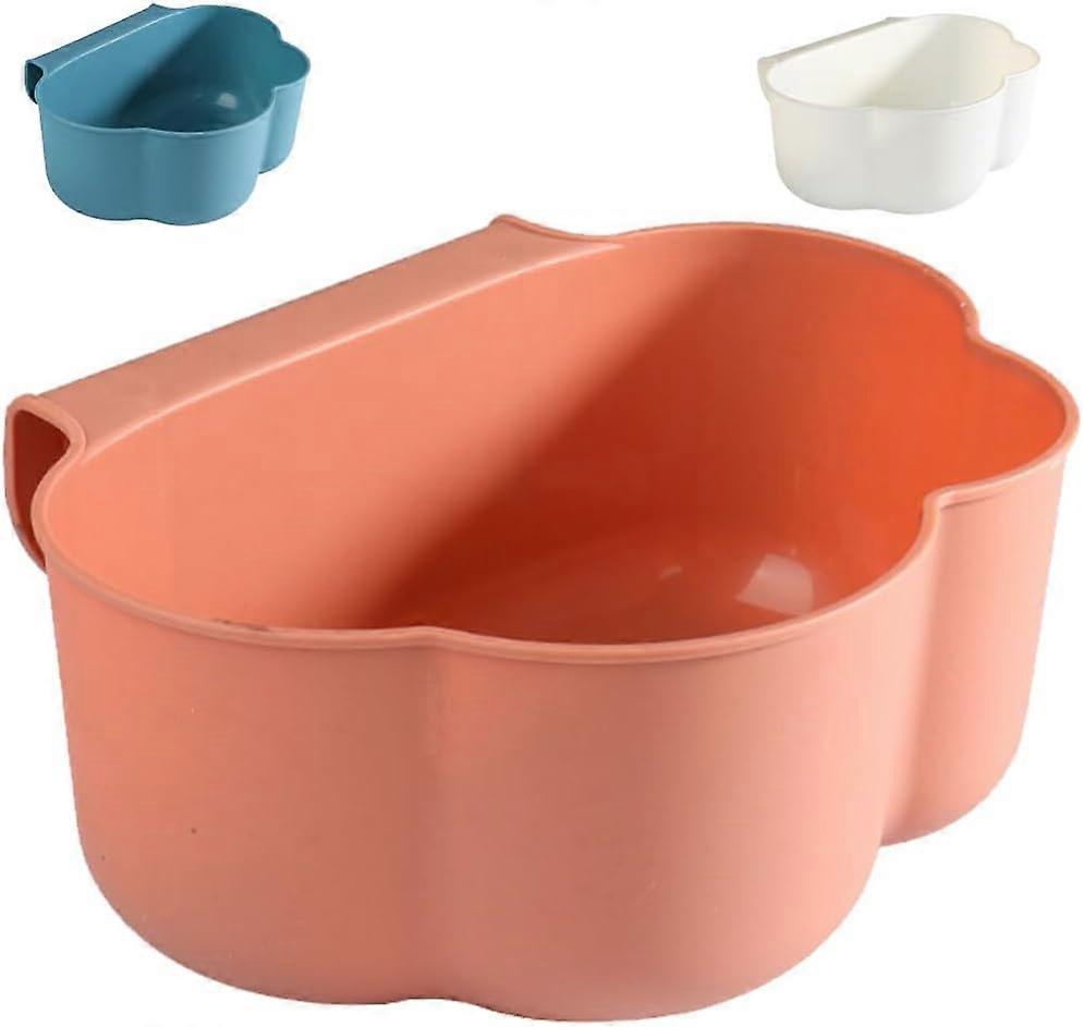 3pcsTrashcan Bins Plastic Containers Hanging Kitchen Trash Bin Hanging Garbage Bin
