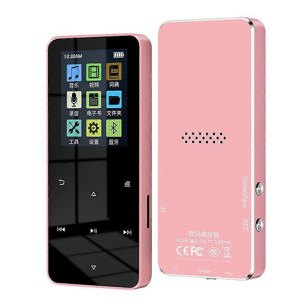 MP3 Music Player with Bluetooth-compatible Supports up to 128GB TF Card