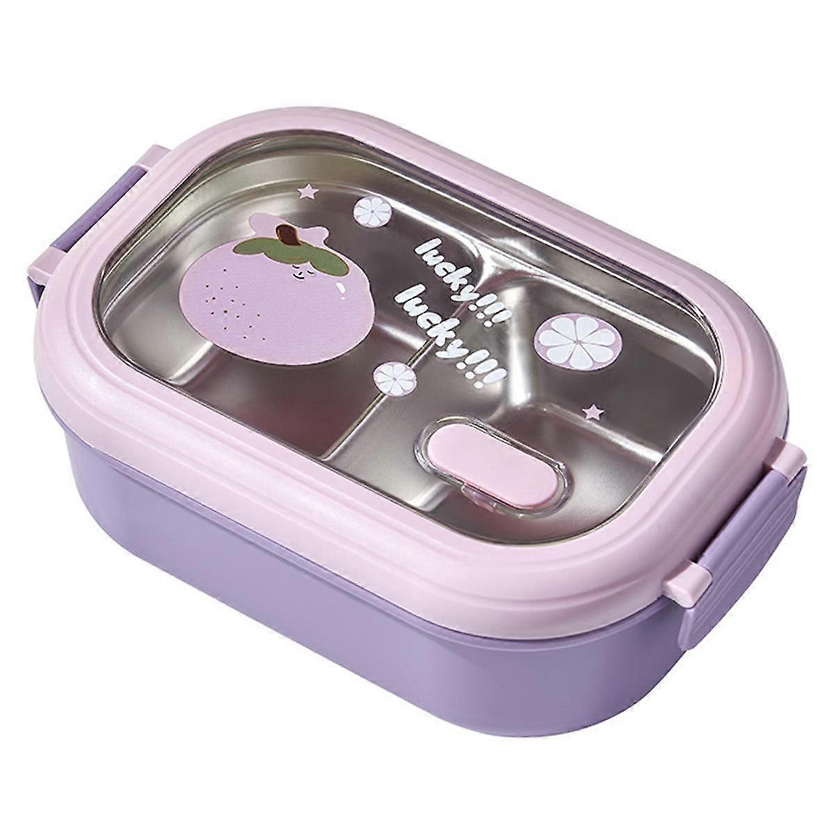 Children'S Lunch Box Children'S Sealed & Lovely Portable Food Containers Heatable Lunch Box