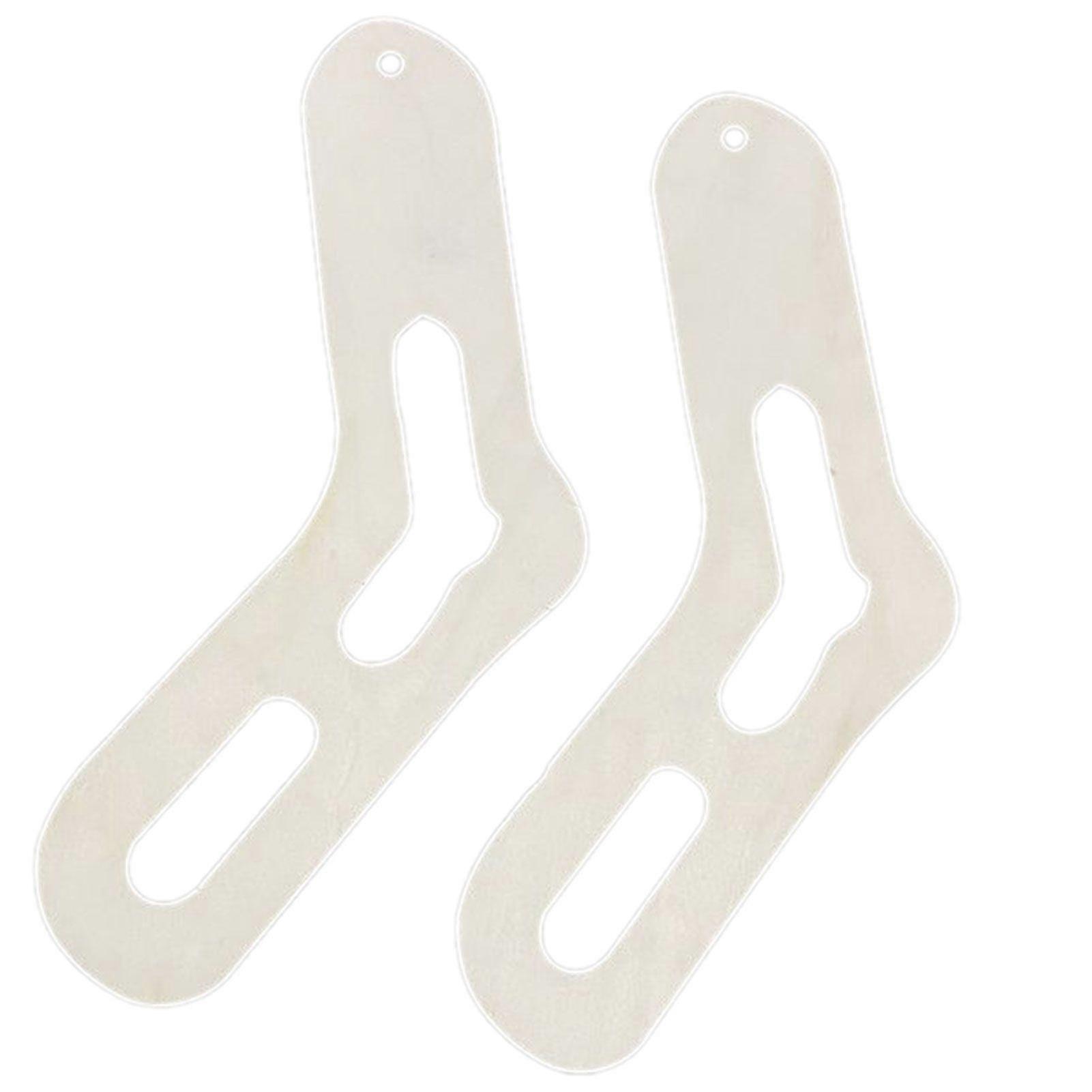 1/2pcs Wooden Sock Blockers Lightweight Personalized Knitting Tool for Knitters Lovers