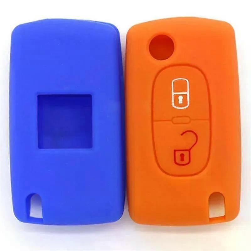 Car Key Case For Peugeot 207 307 307S 307CC 307SW 308SW 3008 4007 For Citroen C2 C3 C4 C5 C Crosser Accessories
