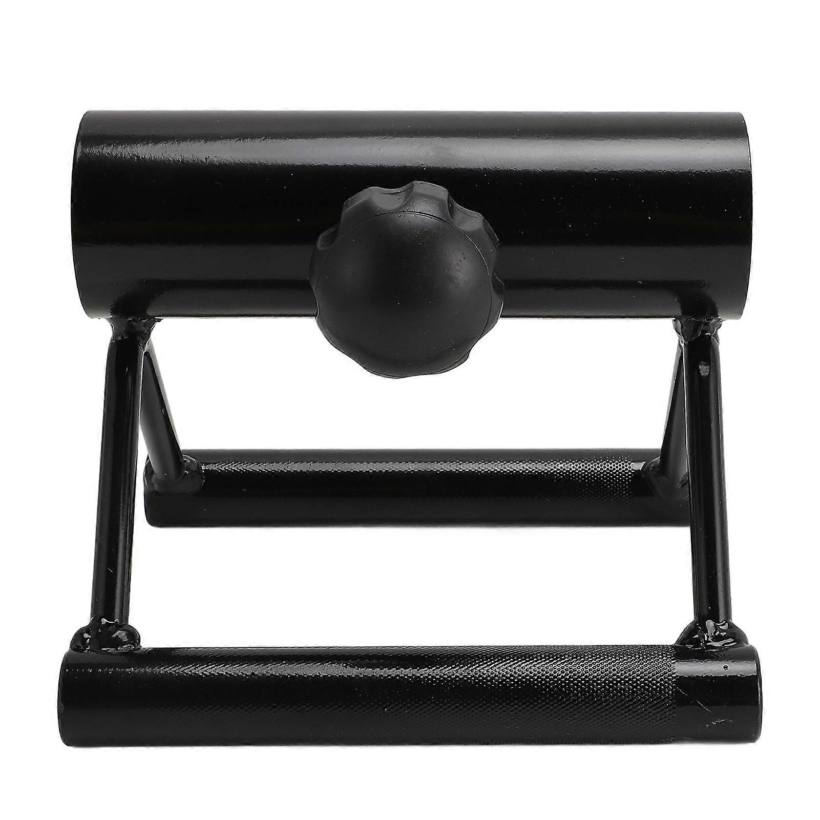 V Bar Landmine Handle Attachment for Barbell Bar Iron Landmine Double D Row Handle for Strength Training Home Gym Workout