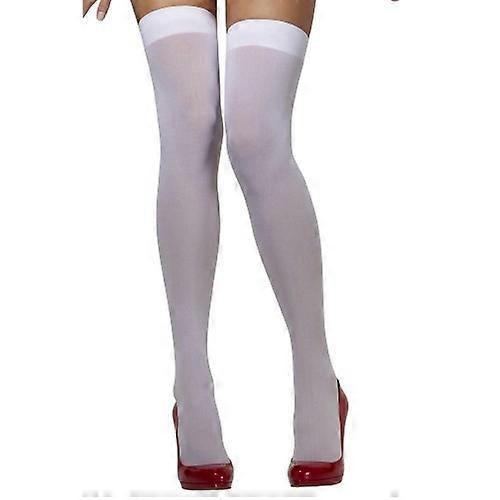 Smiffys Womens/Ladies Opaque Hold Up Stockings