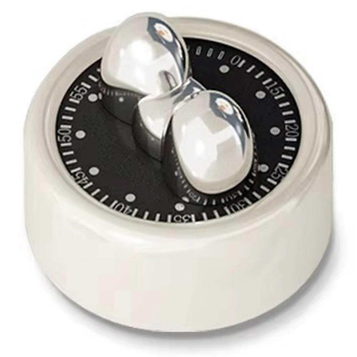 Mini Visual Kitchen Timer Magnetic Mechanical Timer Kitchen Countdown Cooking Baking Alarm Clock Wh