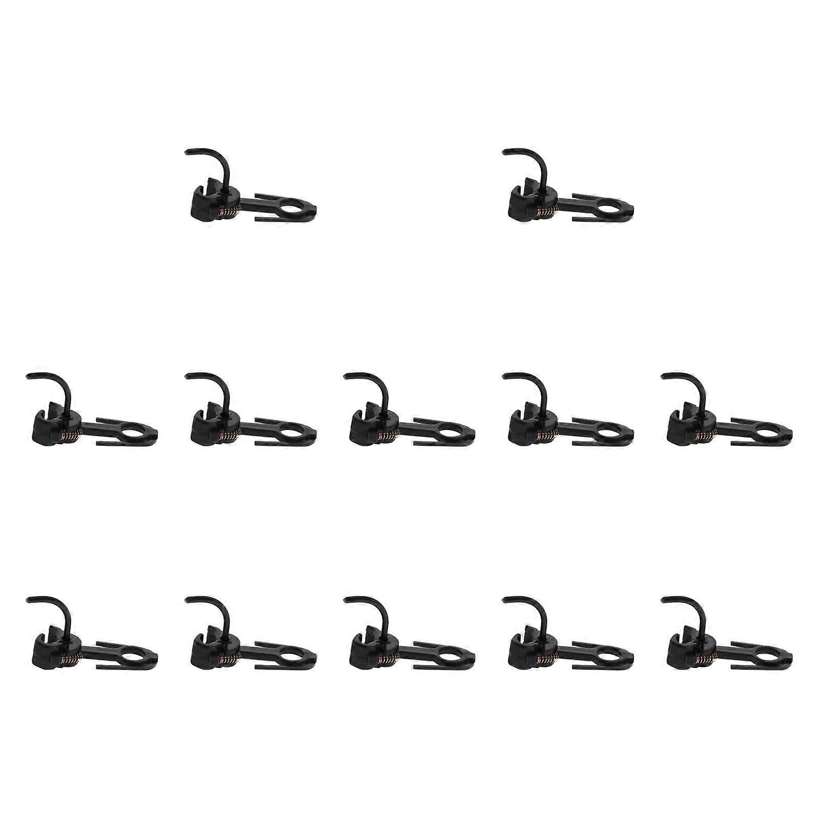 12 Pieces Train Coupler Hook Train Accessories for 1/87 Model Train DIY Accs 1.73cm