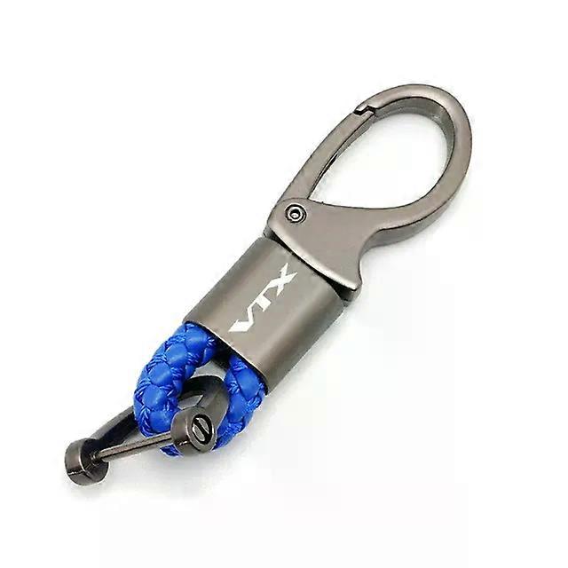 For VTX1300 VTX1800 VTX 1300 1800 Aluminium alloy Accessories VTX Motorcycle Braided Rope Keyring Keychain