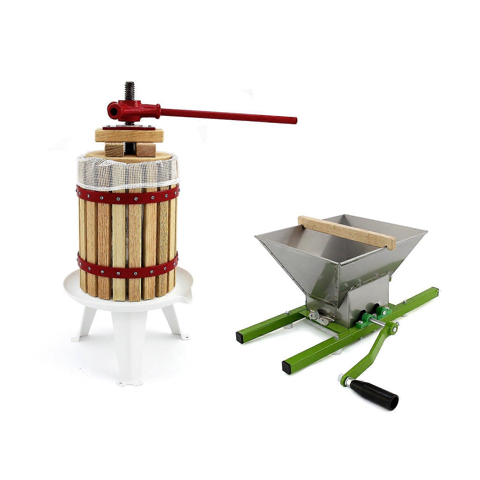 KuKoo Fruit Crusher & 18 Liter Fruitpers