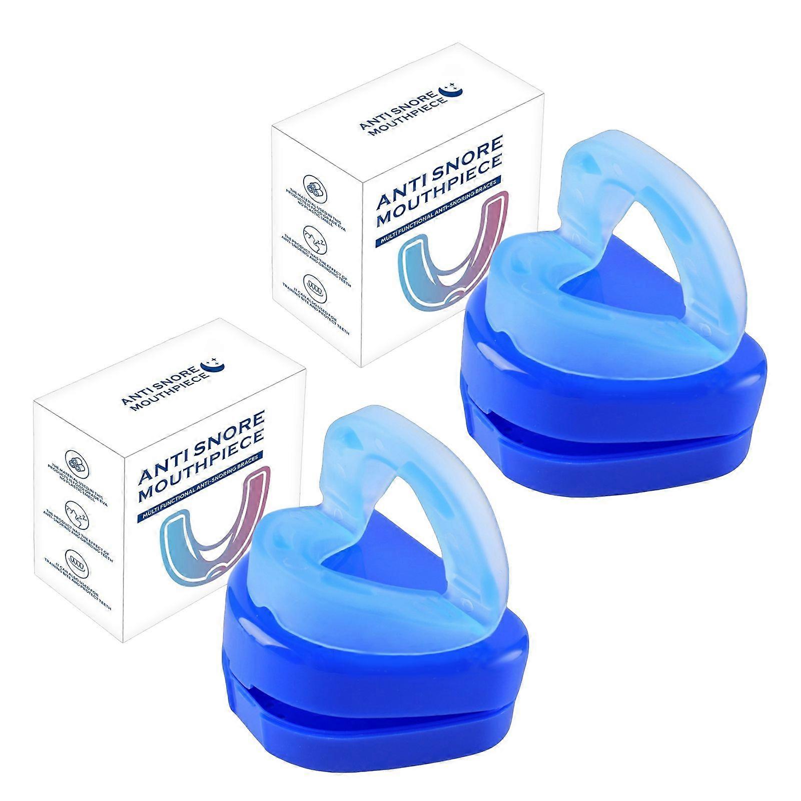 Anti-Snoring Mouthpiece Mouth Guard for Men Women Effective Anti -Snore Solution Comfortable Sleeping Aid